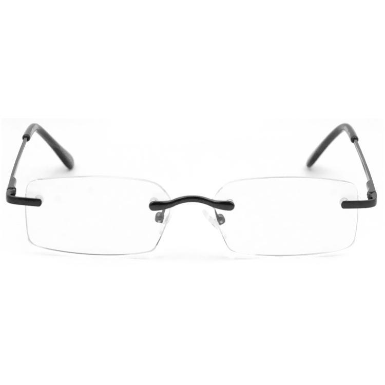 Dachuan Optical DRM368010 China Supplier Rimless Metal Reading Glasses With Metal Hinge (7)